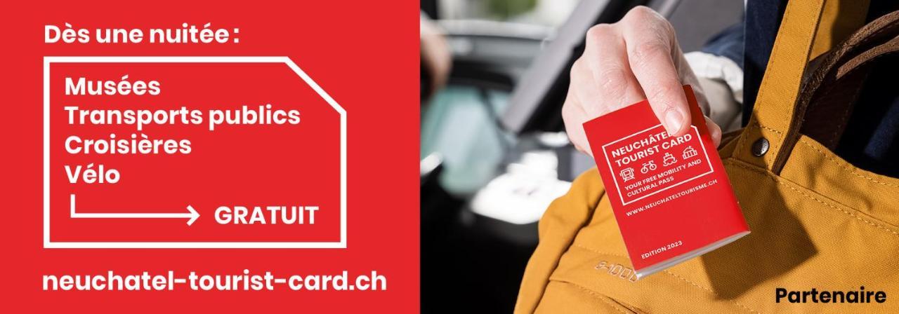 Appartement LUNA avec parking couvert privé Le Locle Exterior foto